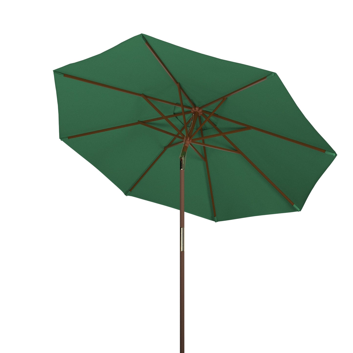 Parasol d'extérieur en bois Zlatana de 2,7 m (9 pieds) de SAFAVIEH