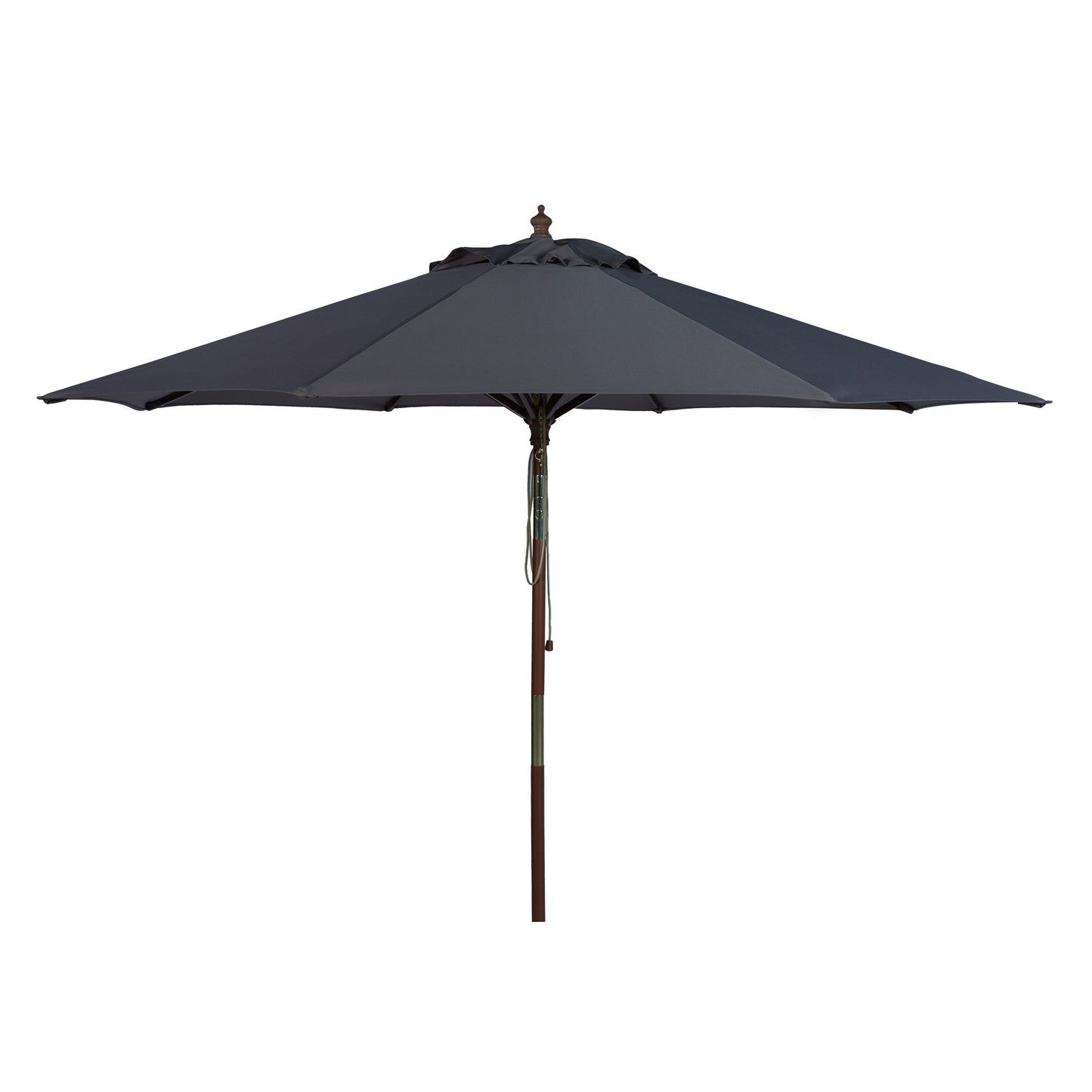 Parasol d'extérieur en bois Zlatana de 2,7 m (9 pieds) de SAFAVIEH