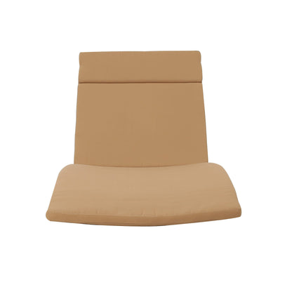 Ensemble de coussins d'extérieur Salem pour chaise longue - Coussins uniquement (lot de 2) par Christopher Knight Home - 79,25L x 27,50l x 1,50h