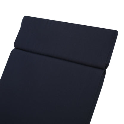 Ensemble de coussins d'extérieur Salem pour chaise longue - Coussins uniquement (lot de 2) par Christopher Knight Home - 79,25L x 27,50l x 1,50h