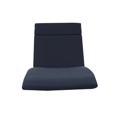 Ensemble de coussins d'extérieur Salem pour chaise longue - Coussins uniquement (lot de 2) par Christopher Knight Home - 79,25L x 27,50l x 1,50h