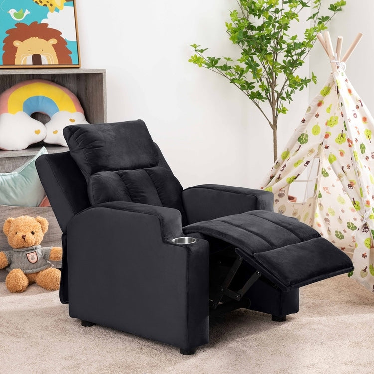 Magic Seats pour Super-héros et Princesses, Fauteuil Reclinable Super Deluxe pour Enfants avec Repose-Pieds, Repose-Tête et 2 Porte-Gobelets