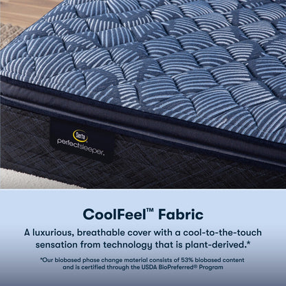 Matelas Serta Perfect Sleeper Oasis Sleep 14.5 à revêtement moelleux et soutien ferme