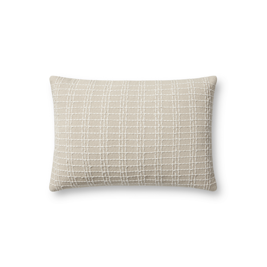 Coussin Stoffer - Beige / Ivoire