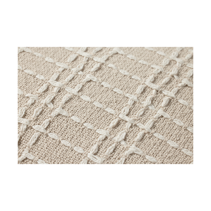 Coussin Stoffer - Beige / Ivoire