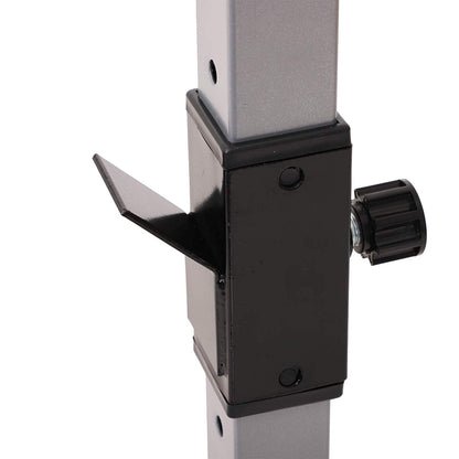 Soozier Steel 2-piece Height Adjustable Barbell Squat Rack/Bench Press - N/A