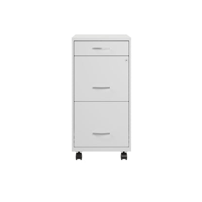 Space Solutions 18 Deep 3 Drawer Metal File Cabinet