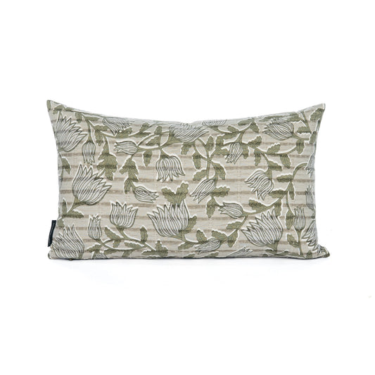 Coussin Stoffer - Naturel / Sauge
