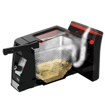 Friteuse à bain d'huile T-fal Advanced Odorless avec élément chauffant plongeant, capacité de 3,5 L - 3,5 litres