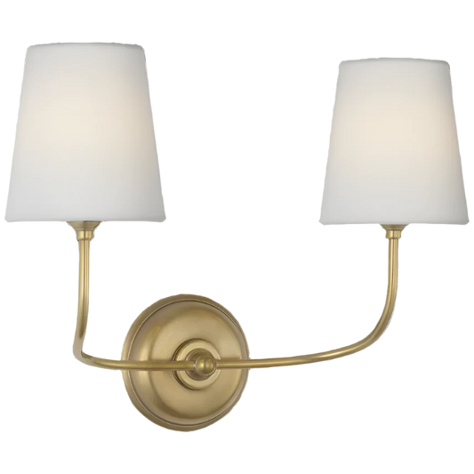 Applique murale double Vespera