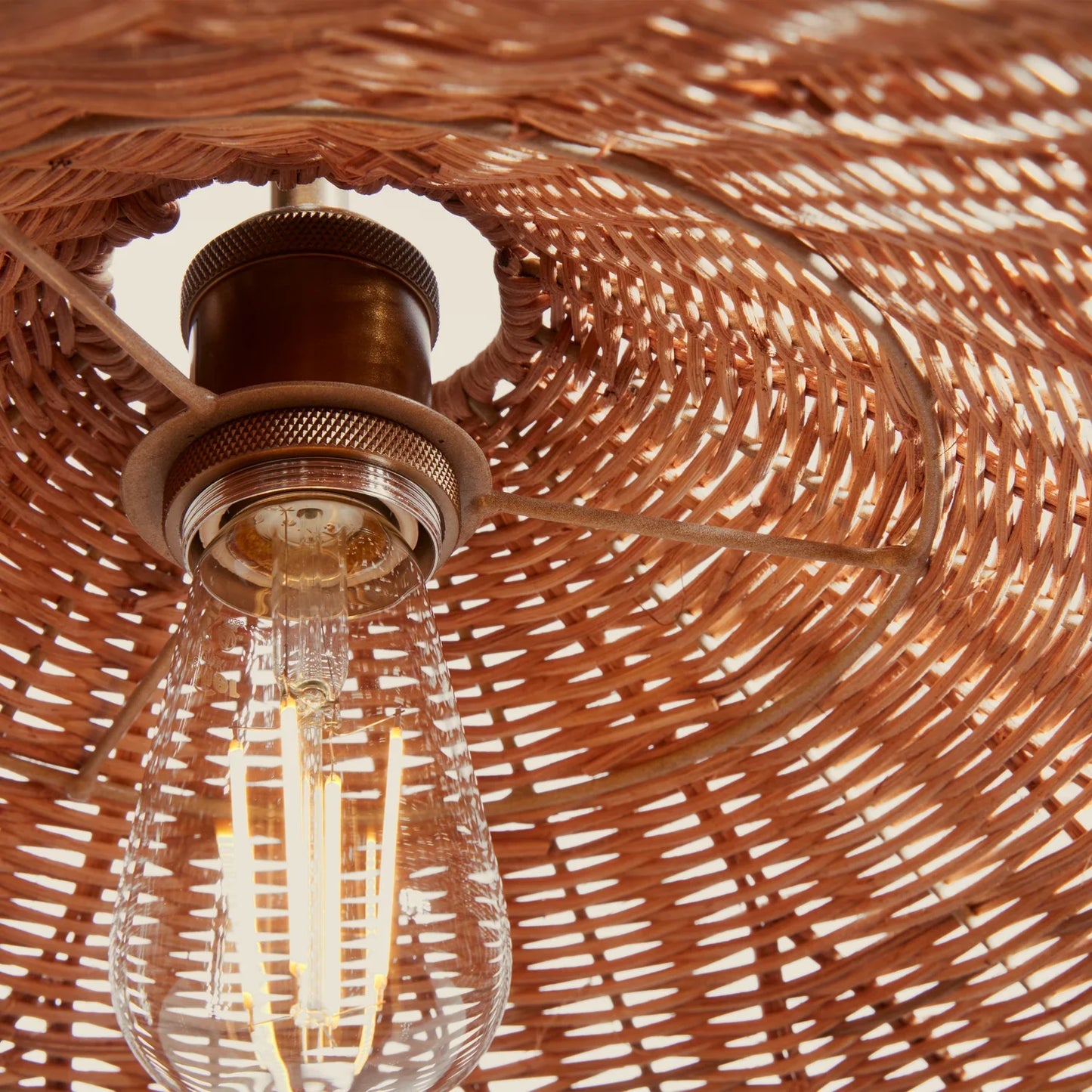 Jasim Rattan Pendant