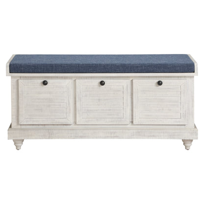 Le banc de rangement Arbakka de The Gray Barn