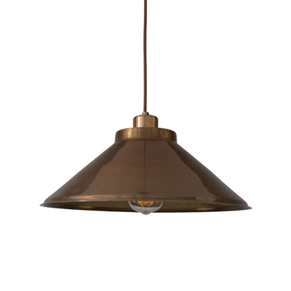 Suspension Rider en laiton vintage