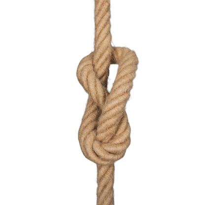Suspension en corde de jute Ayon