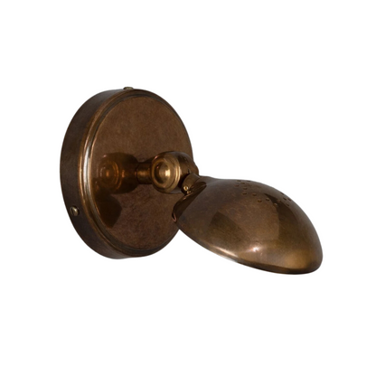 Applique murale en laiton vintage réglable Saba