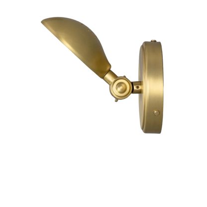 Applique murale en laiton vintage réglable Saba