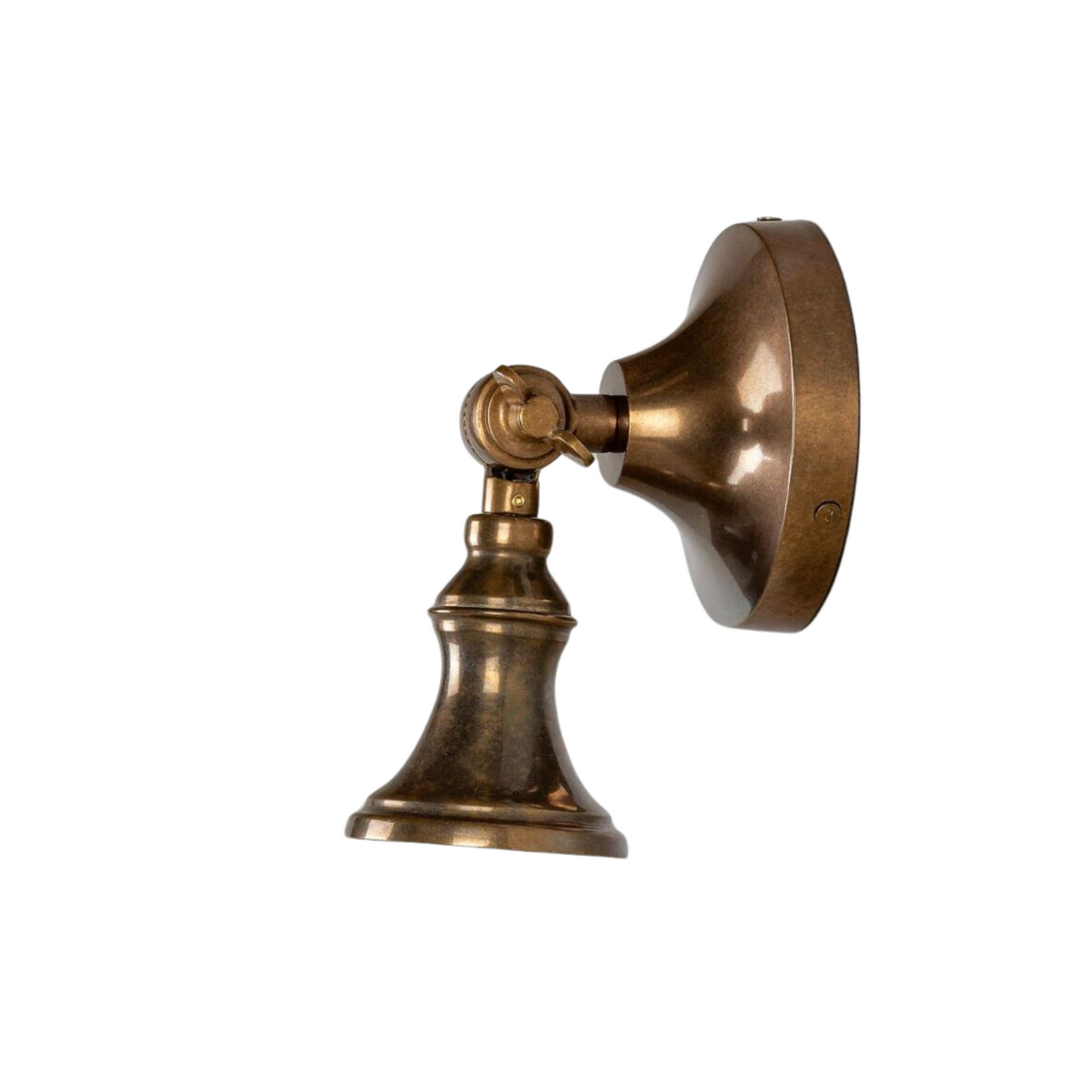 Spot mural en laiton réglable de style traditionnel Doan