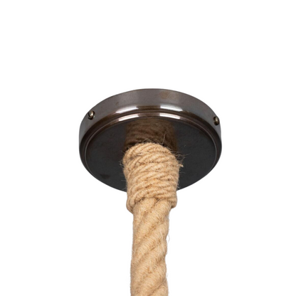 Suspension en corde de jute Ayon