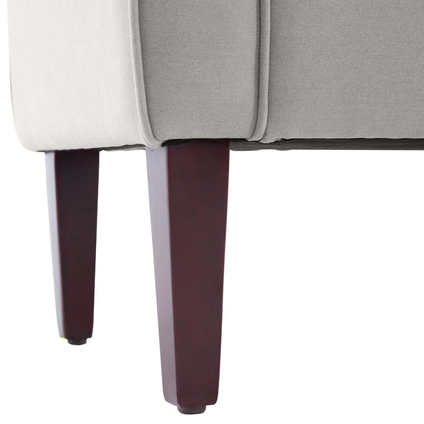 Upholstered Storage Bench Arm Bench Entryway Bench with Tufted Flip Top 50.4 Inches