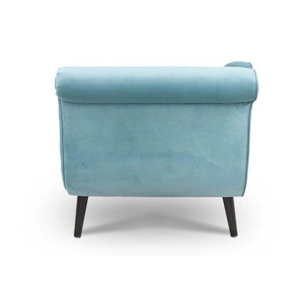 Chaise longue vintage avec accoudoirs enroulés de Christopher Knight Home