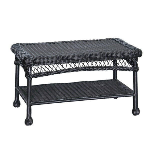 Ensemble de salon en osier pour terrasse, 4 pièces