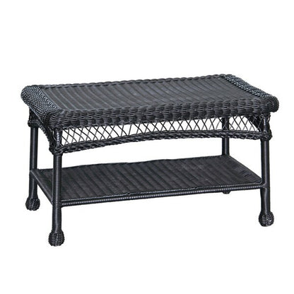 Ensemble de salon en osier pour terrasse, 4 pièces