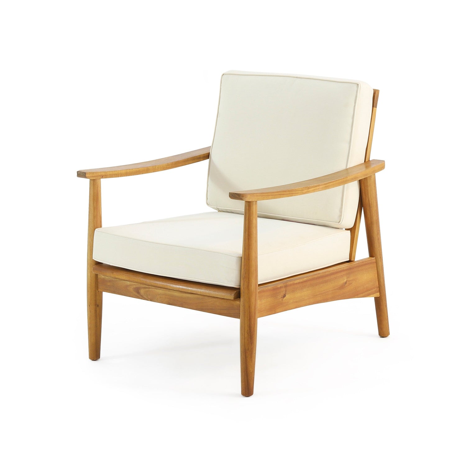 Salon de jardin Willowbrook en acacia, 4 places, de Christopher Knight Home