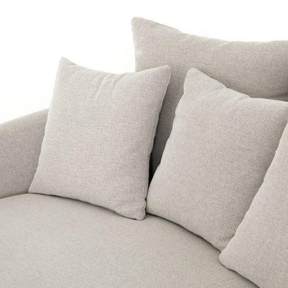 Fauteuil de salon Addison Media en Delta Bisque