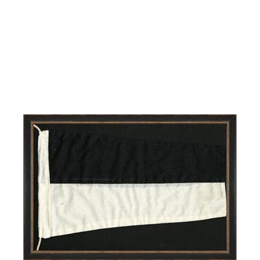 Drapeau à bloc noir