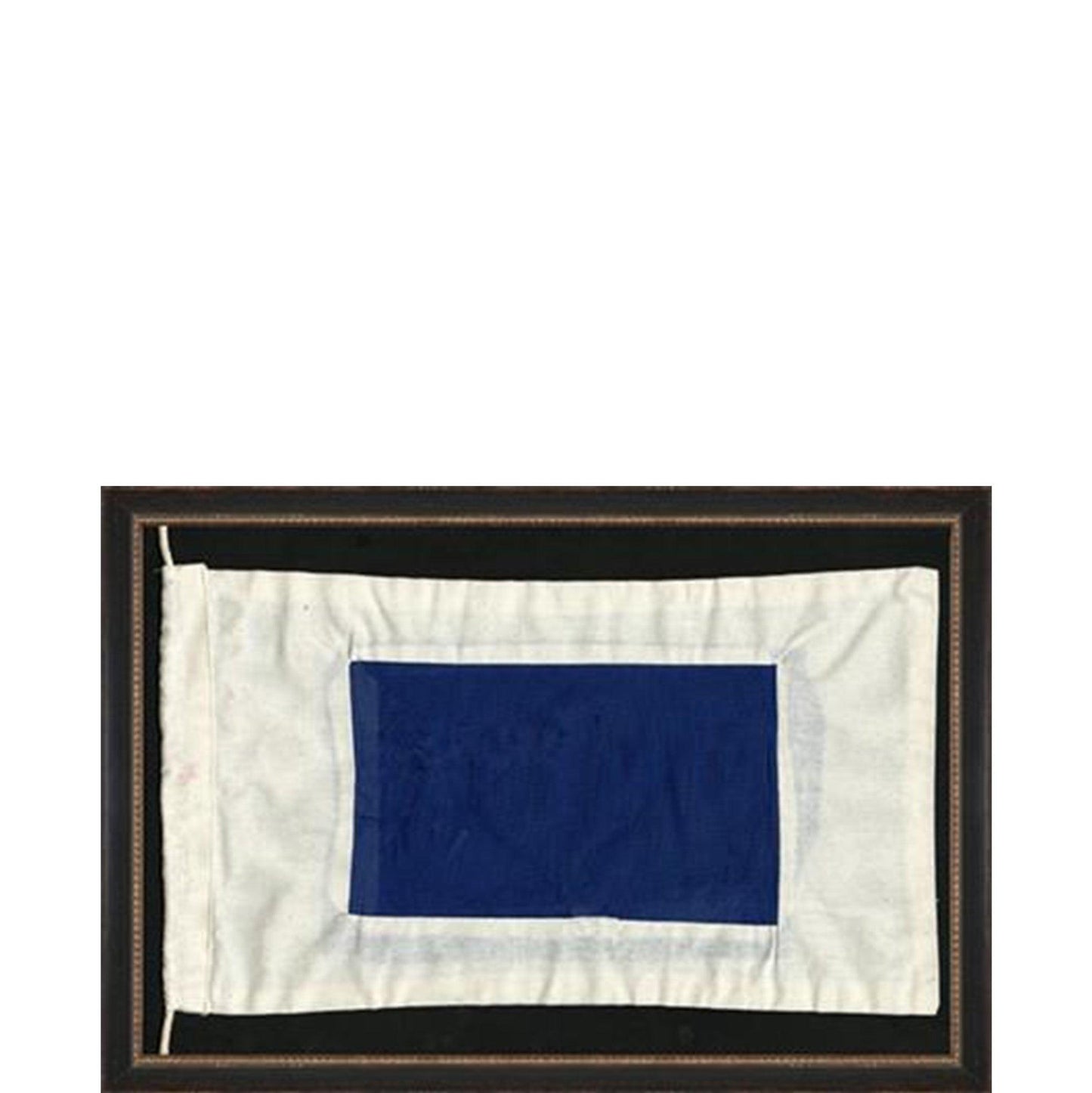 Drapeau à bandes bleues