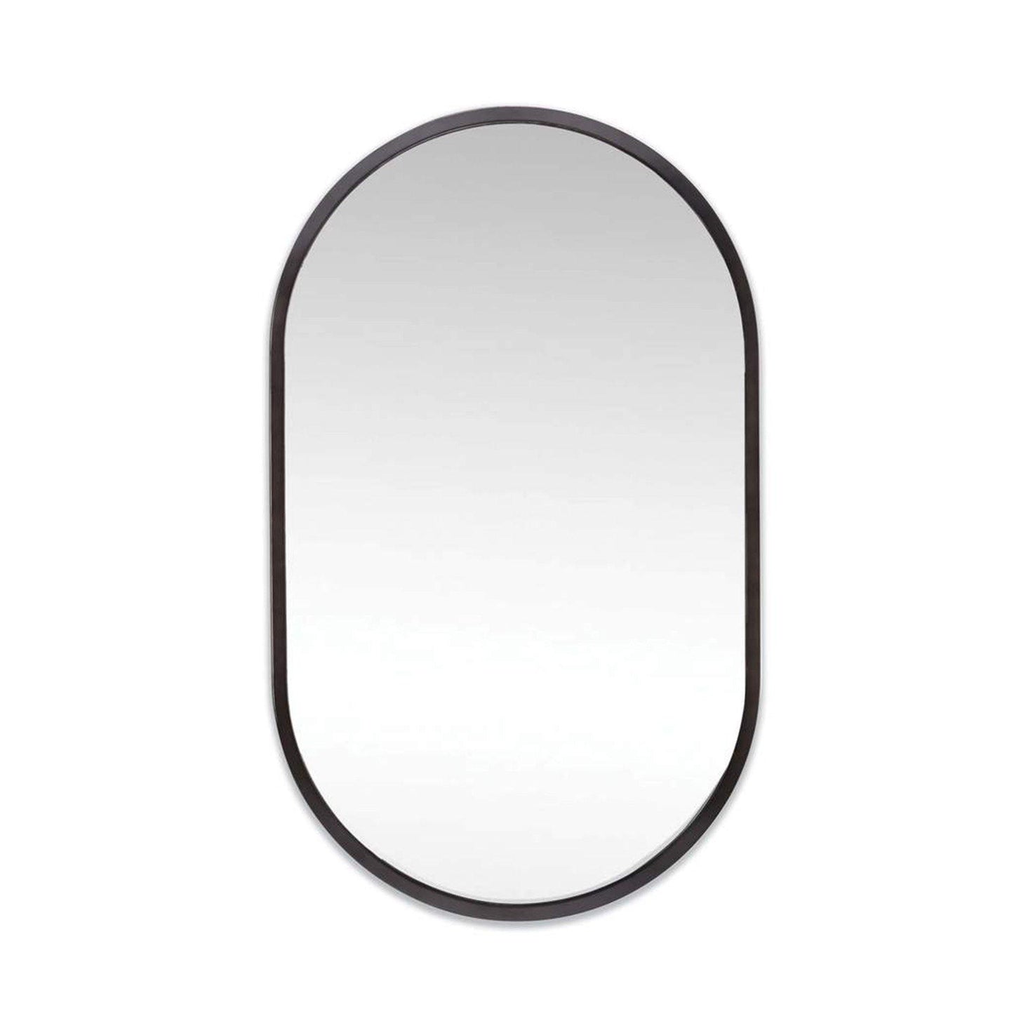 Miroir Canal, Acier Noirci