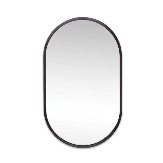 Miroir Canal, Acier Noirci