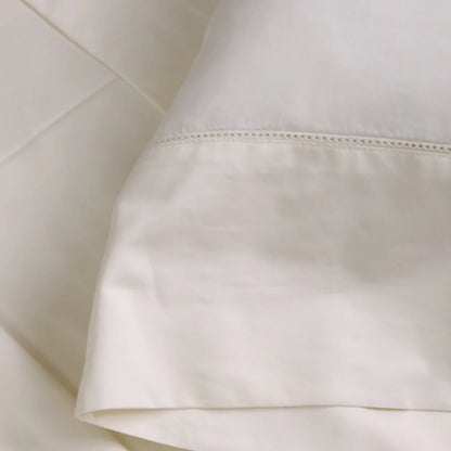 Classico Hemstitch Cotton Sateen Sheet Set