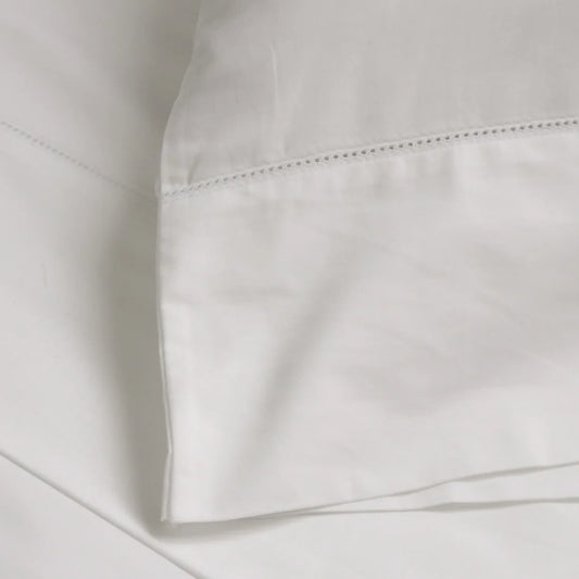 Classico Hemstitch Cotton Sateen Sheet Set