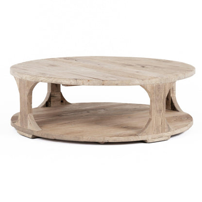 Table basse en peuplier
