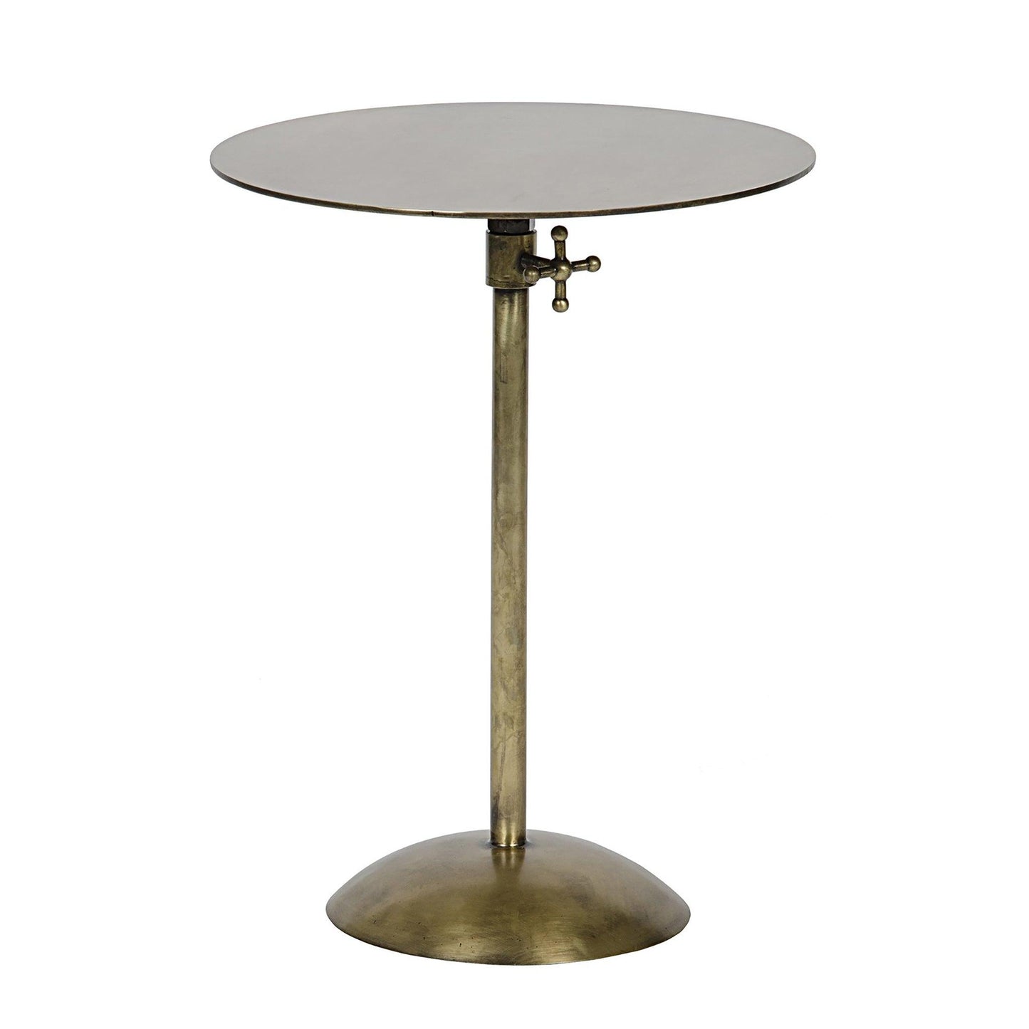 Table d'appoint Felicity, laiton antique