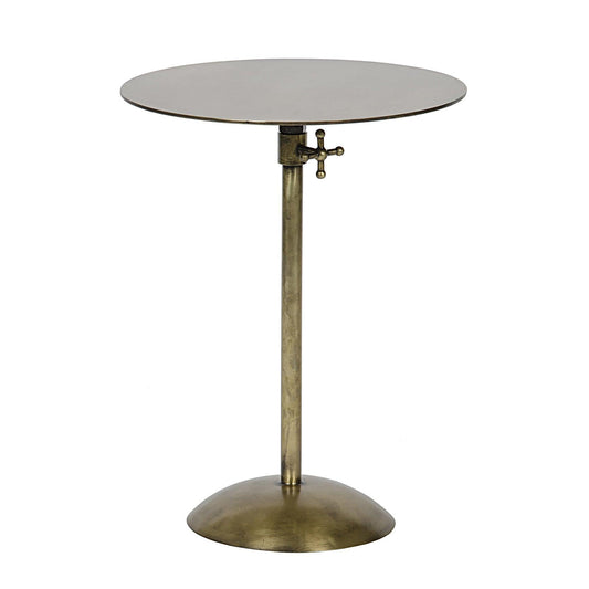 Table d'appoint Felicity, laiton antique