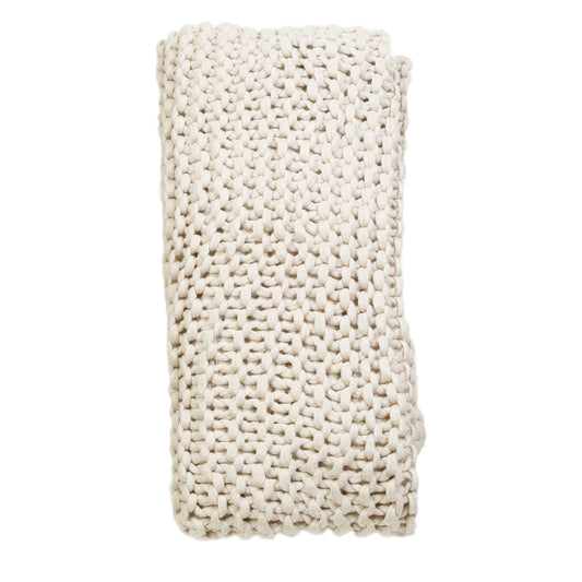 Finn Throw by Pom Pom at Home, Antique White