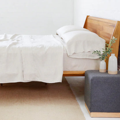 Linen Sheet Set by Pom Pom at Home, Flax