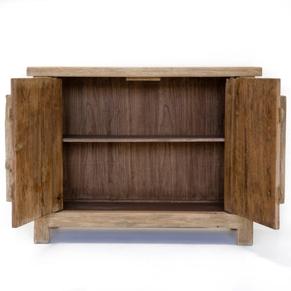 Armoire à deux portes en forme de gable