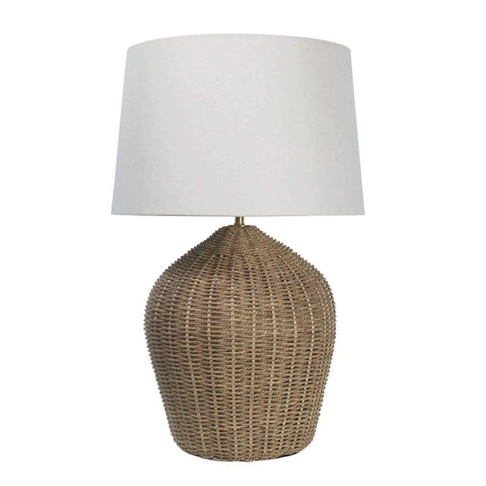 Lampe de table géorgienne pour intérieur de style côtier
