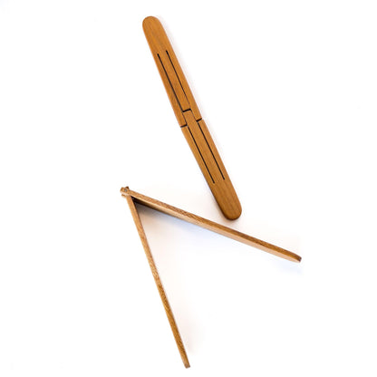 Pinces à salade en mélèze