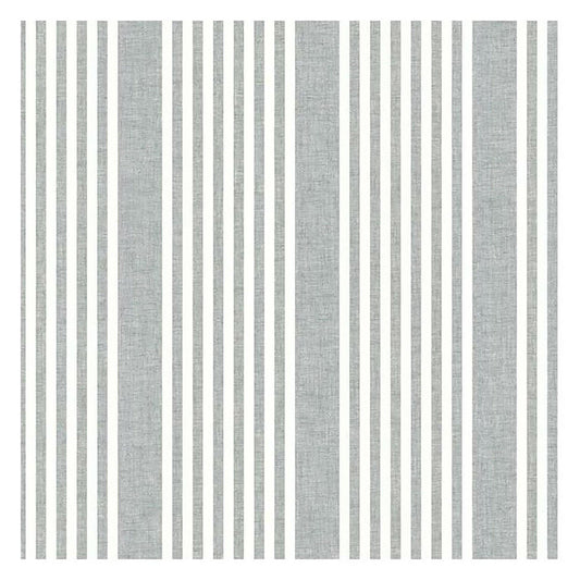 Papier peint à larges rayures grises