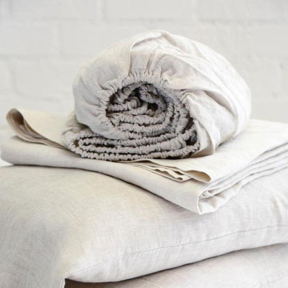 Linen Sheet Set by Pom Pom at Home, Flax