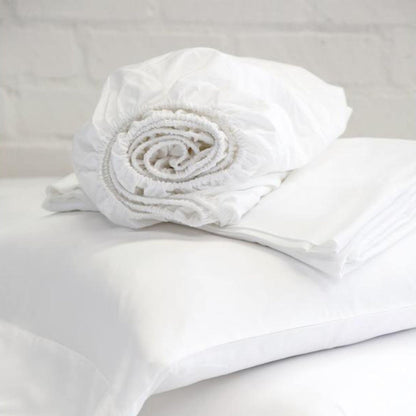 Linen Sheet Set by Pom Pom at Home, White