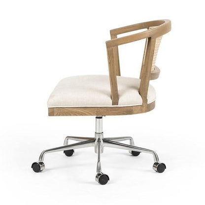 Loren Desk Chair, Light Honey Oak
