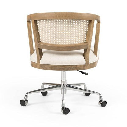 Loren Desk Chair, Light Honey Oak