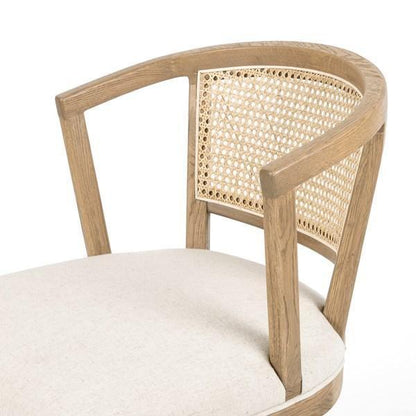 Loren Desk Chair, Light Honey Oak