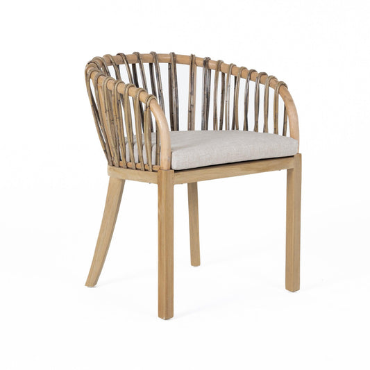 Chaise de salle à manger tubulaire Malawi de Uniqwa