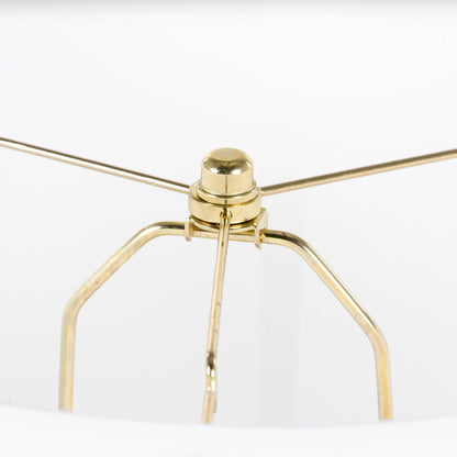 Lampe de table Montgomery en blanc rustique